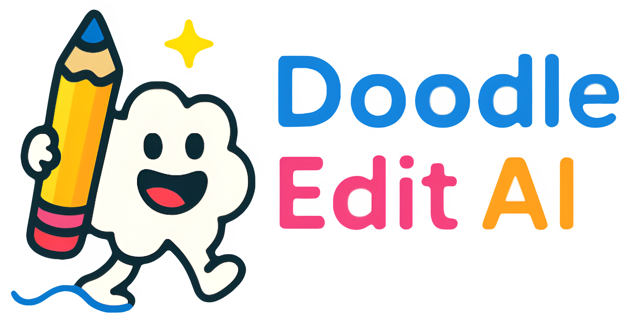 Doodle Edit AI Logo